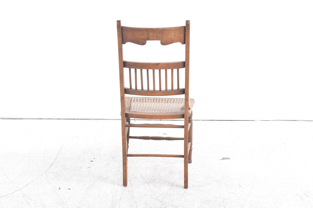 Victorian Caned Seat Side Chairs