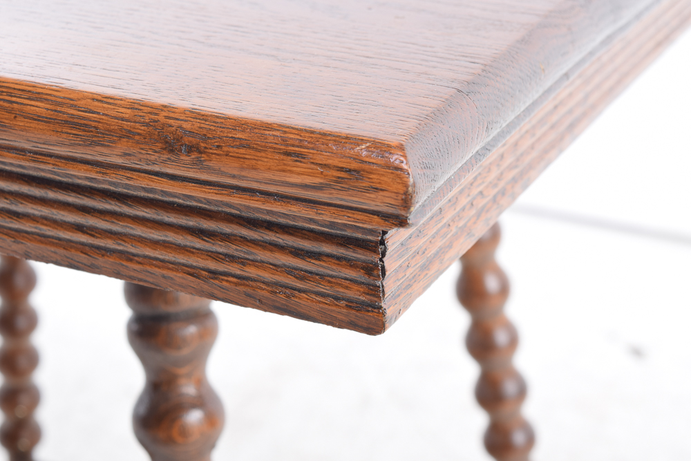 Vintage Oak Accent Table
