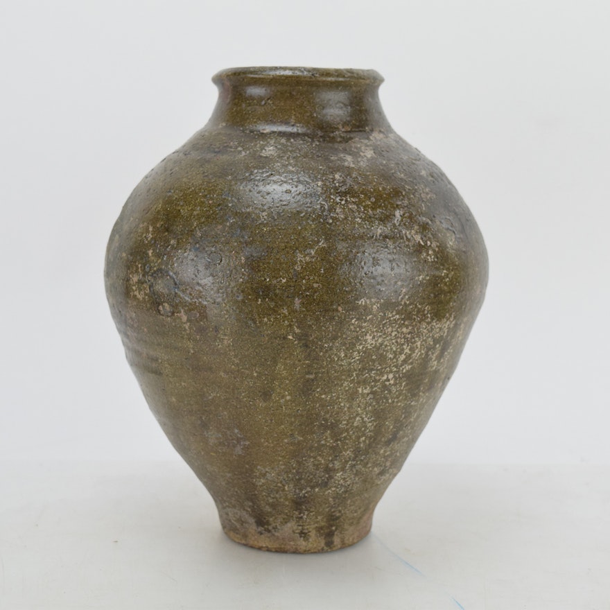 Antique Southern Ovoid Crock