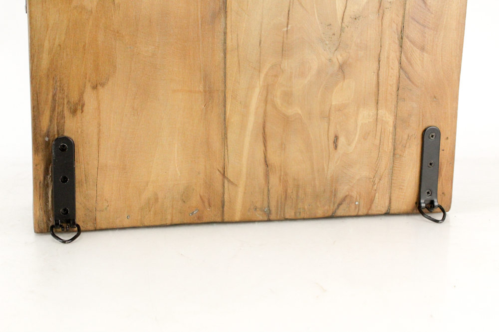 Primitive Wooden Wall-Hanging Medicine Cabinet