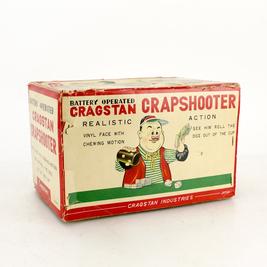 Cragstan "Crapshooter" Electron Toy in Original Box