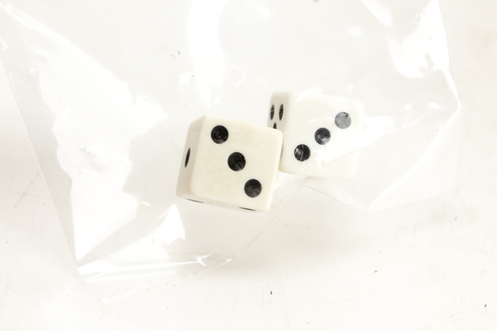 Cragstan "Crapshooter" Electron Toy in Original Box