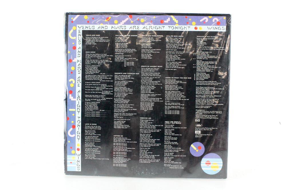 Beatles and Wings LP Records