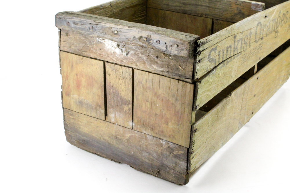 Vintage Sunkist Orange Crate