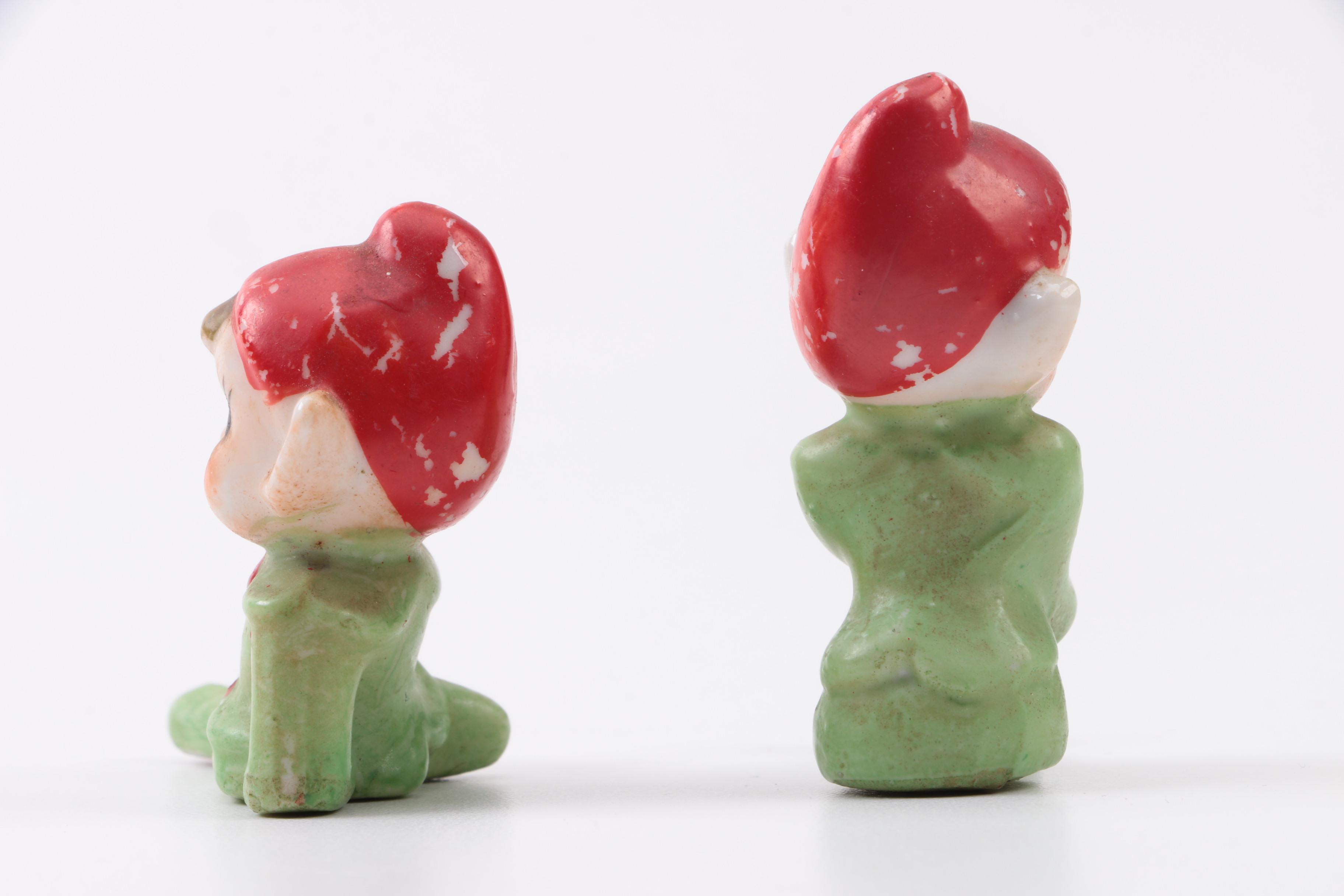 Vintage Japanese Pixie Elf Figurines