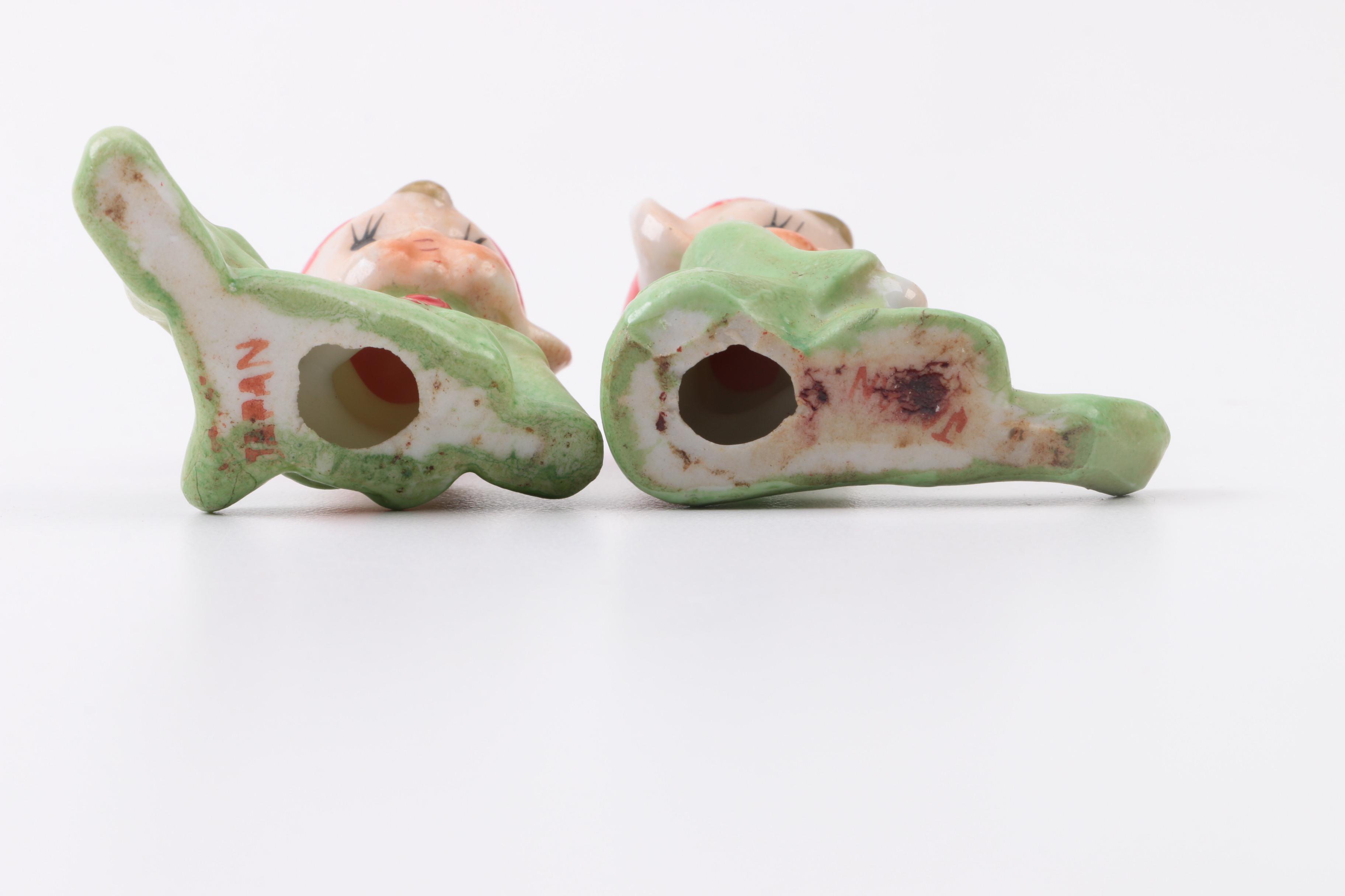 Vintage Japanese Pixie Elf Figurines