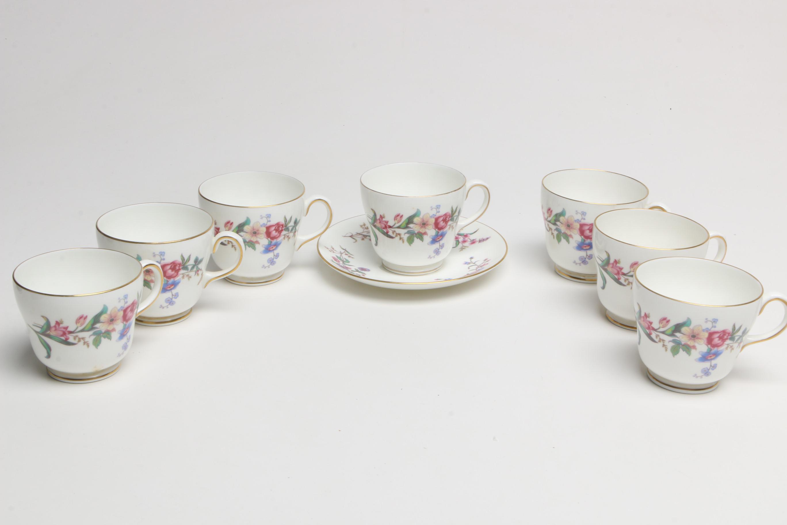 Vintage Wedgwood "Devon Sprays" Bone China Tableware