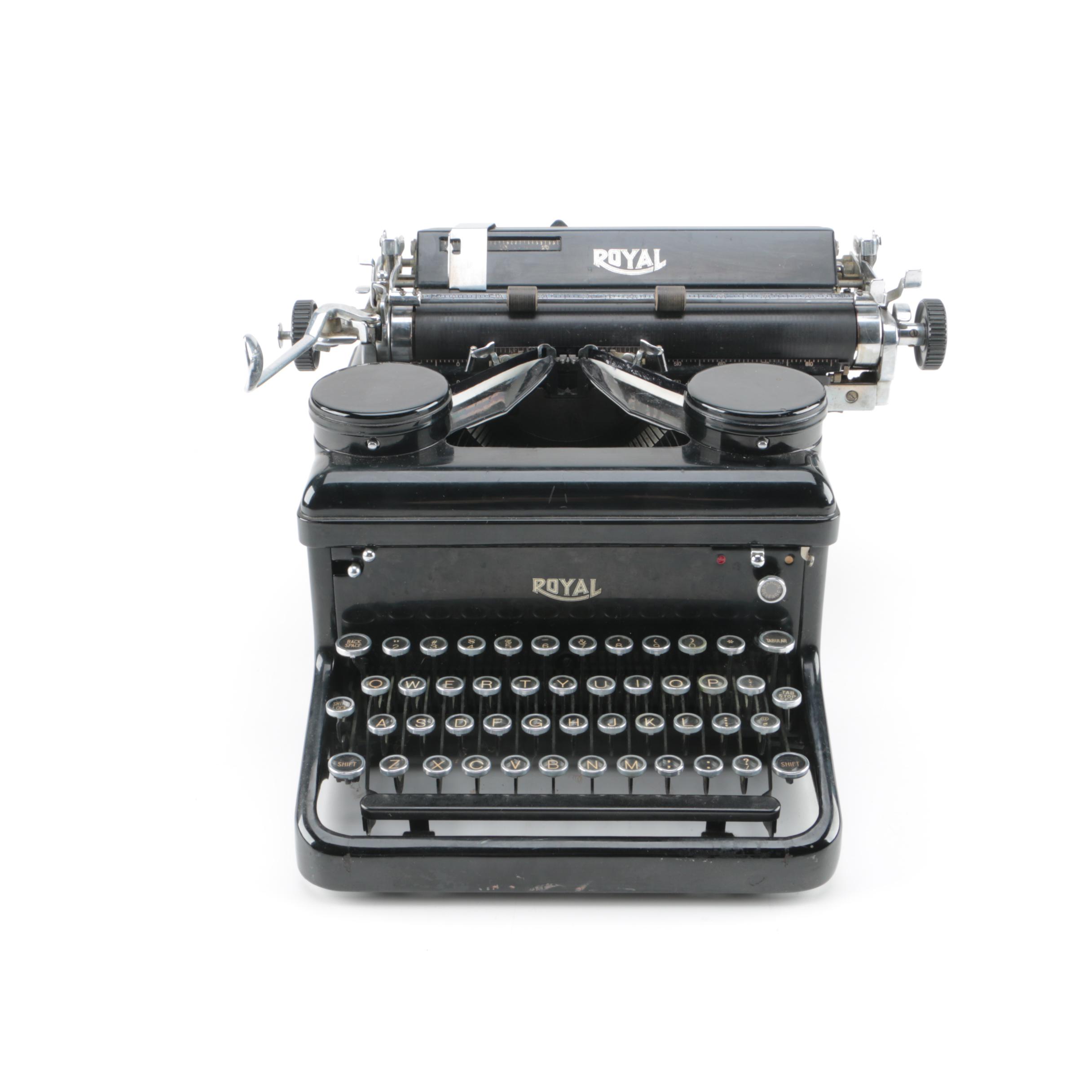 1930s Era Royal Typewriter