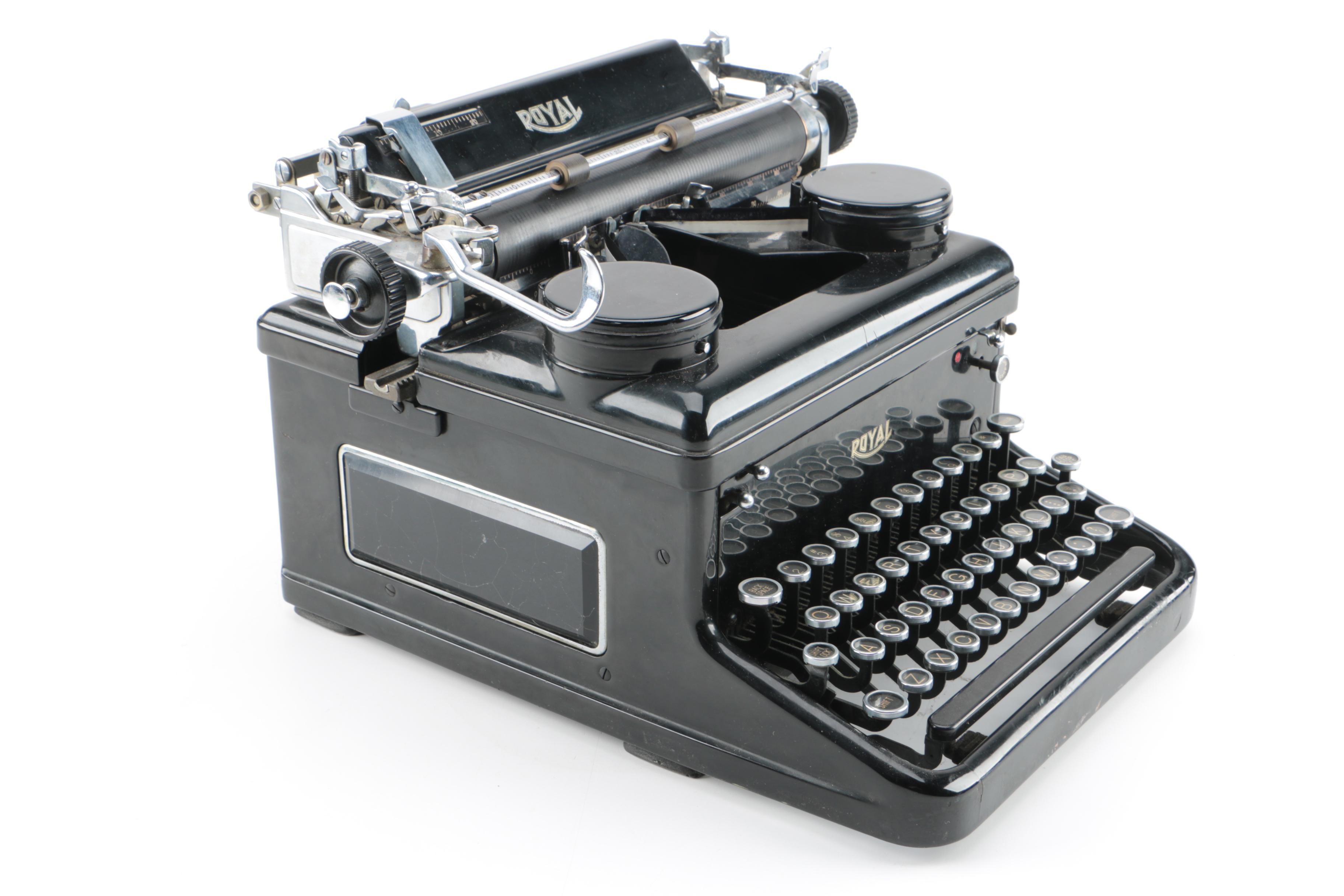 1930s Era Royal Typewriter