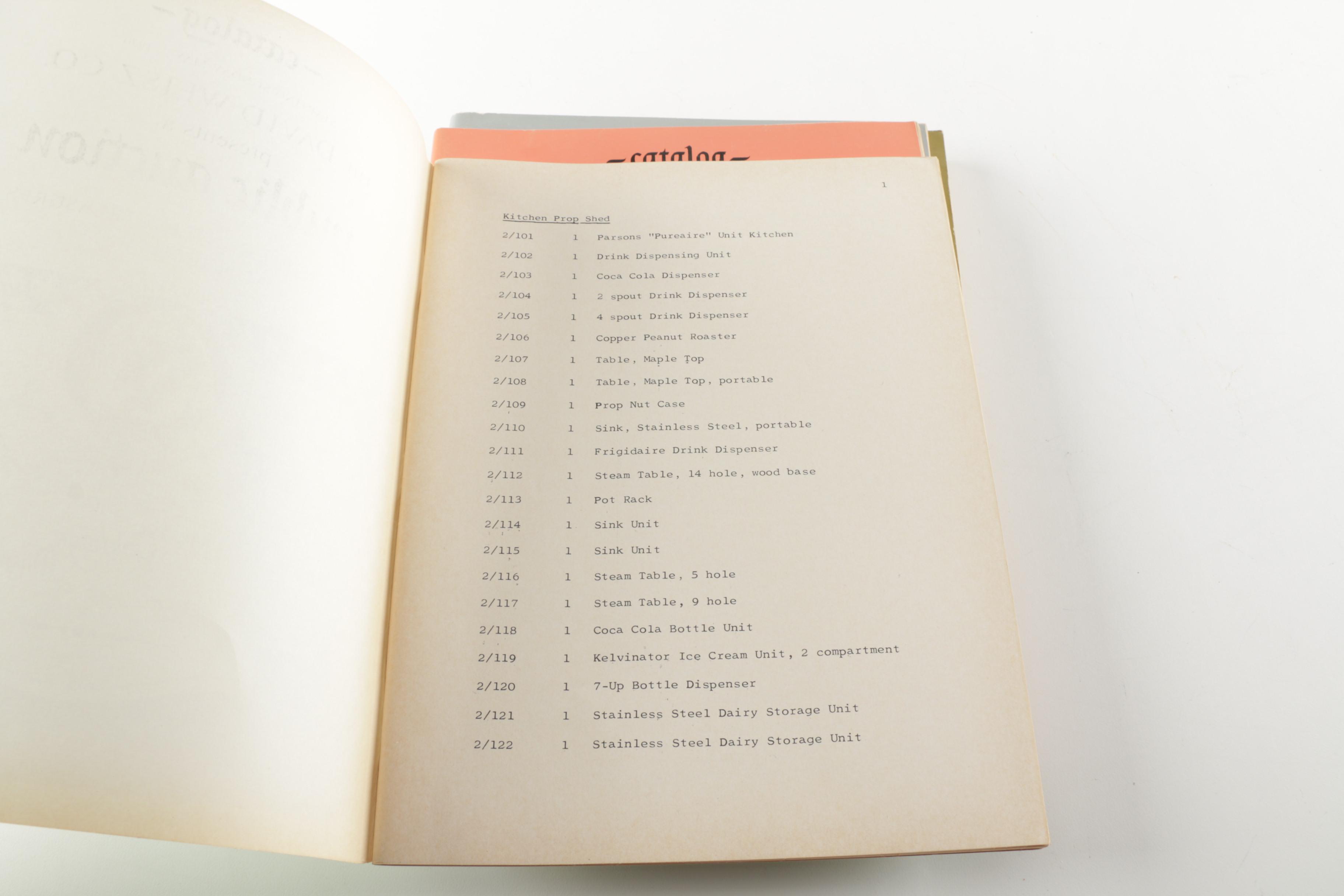 1970 Collection of Catalogs for Metro-Goldwyn-Mayer Public Auction