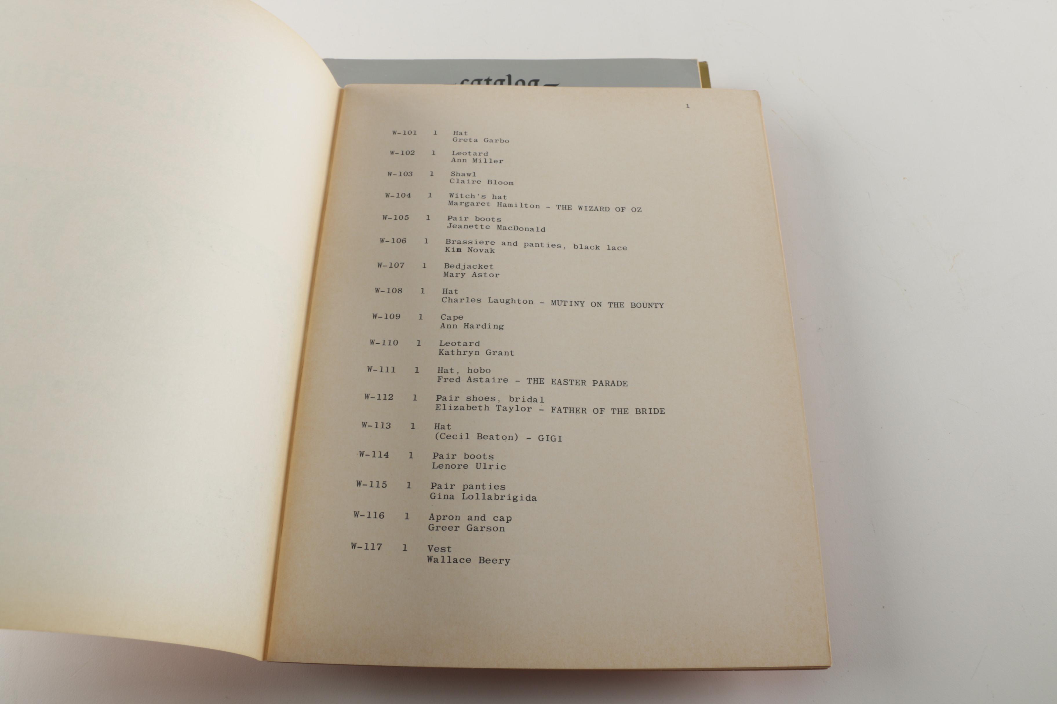 1970 Collection of Catalogs for Metro-Goldwyn-Mayer Public Auction