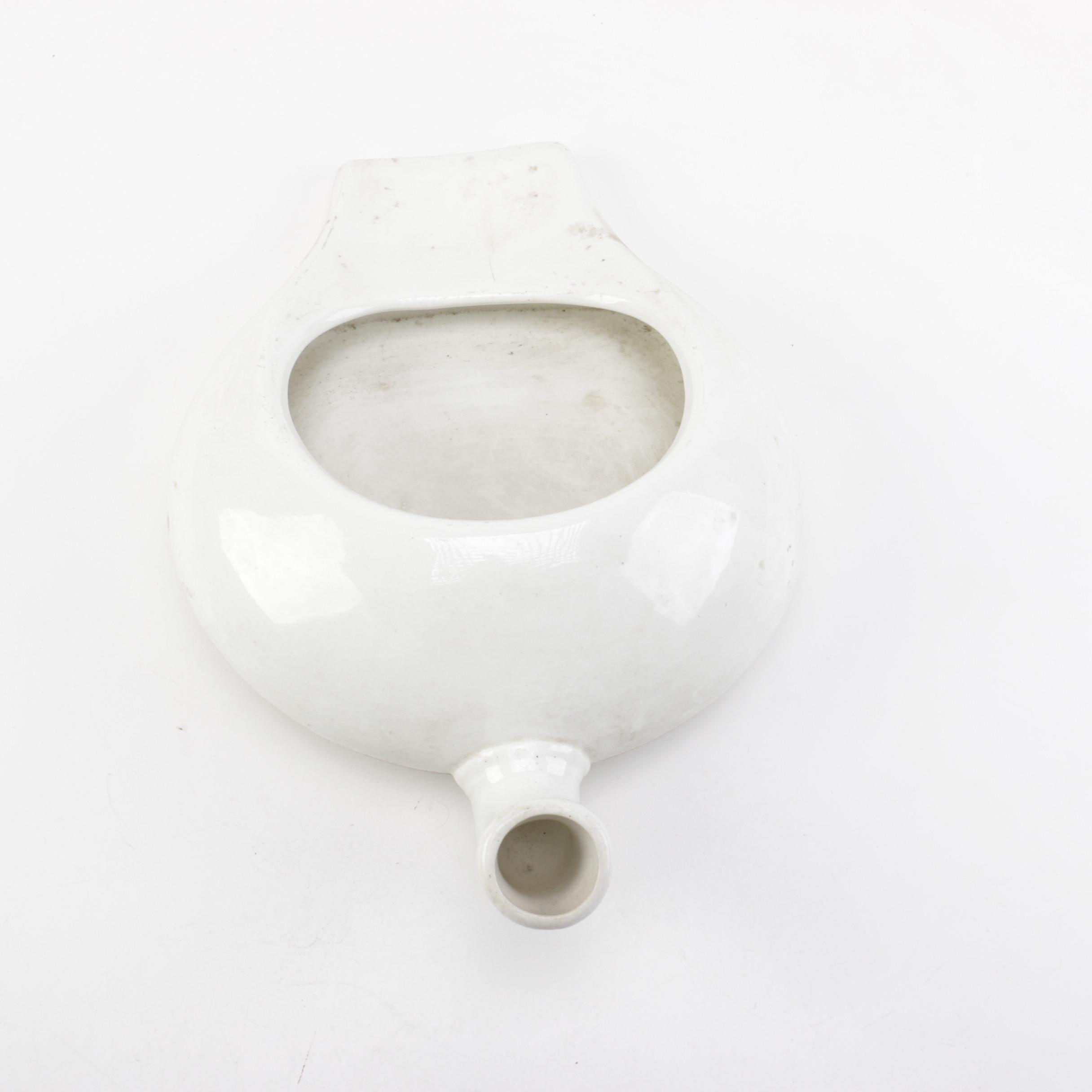 Vintage Ceramic Bedpan and Urinal