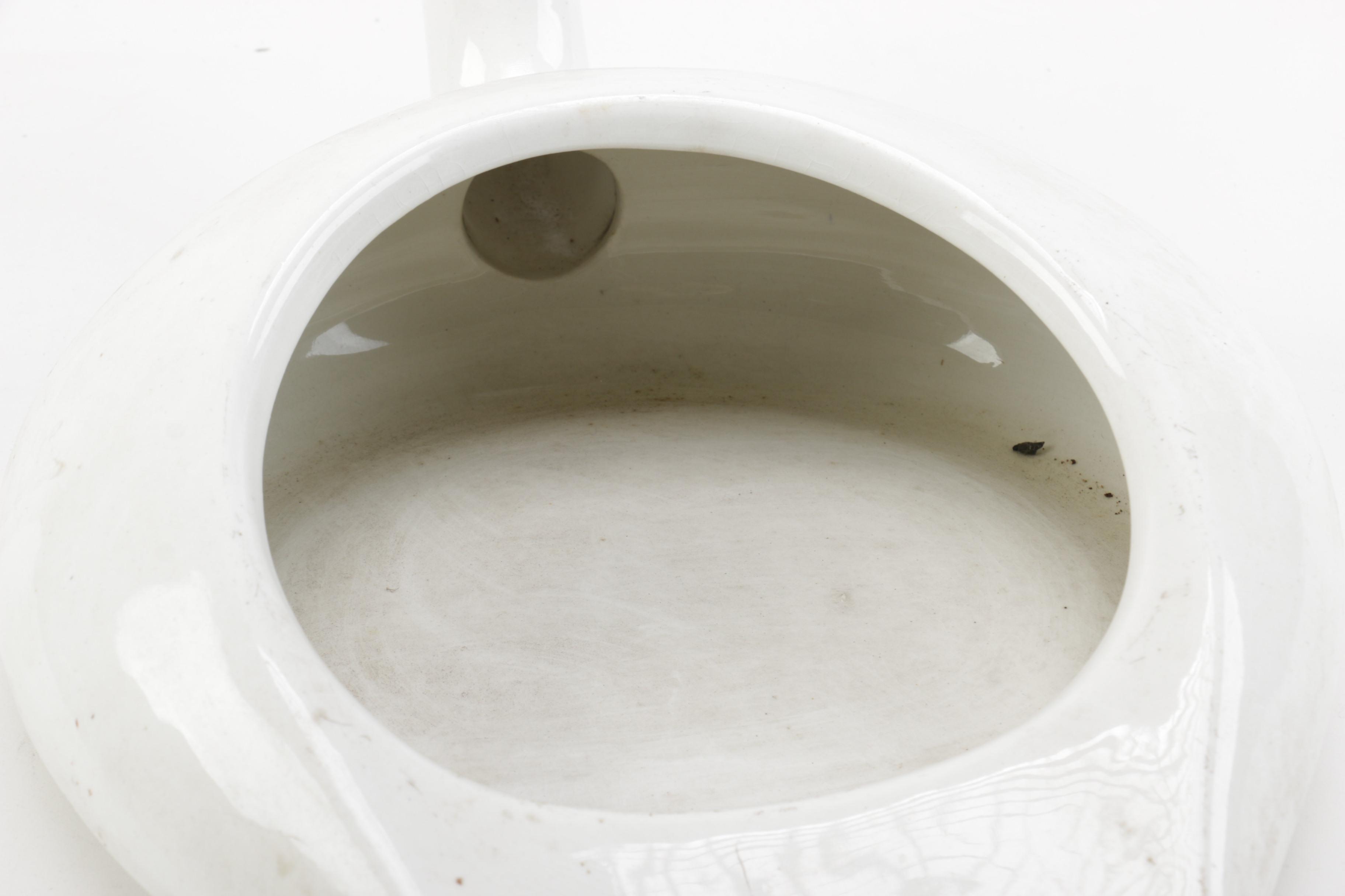 Vintage Ceramic Bedpan and Urinal