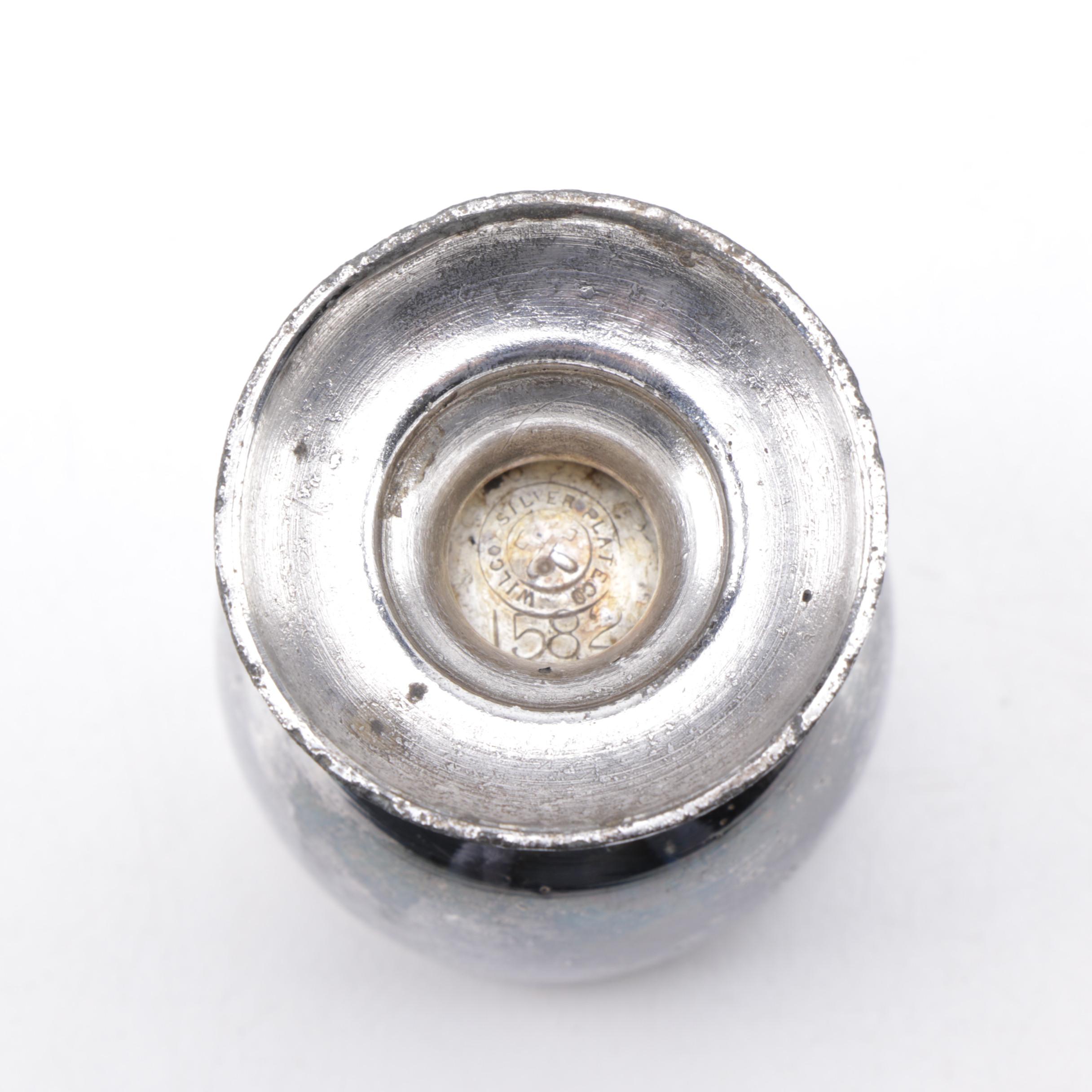 Vintage Wilcox Silver Plate Co. Miniature Cordial Cup Set