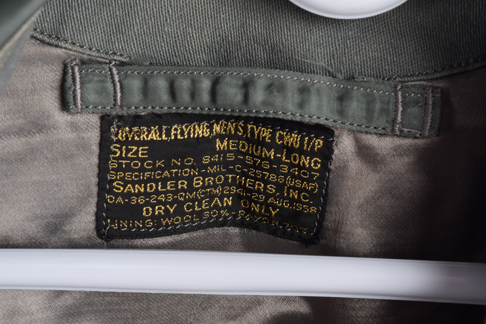 Sandler Brothers Nylon Flight Overalls