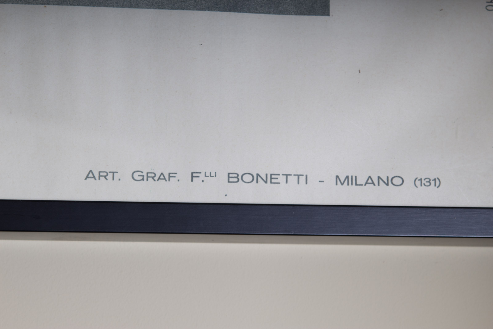 1932 Extra Large Original Italian Art Deco Poster