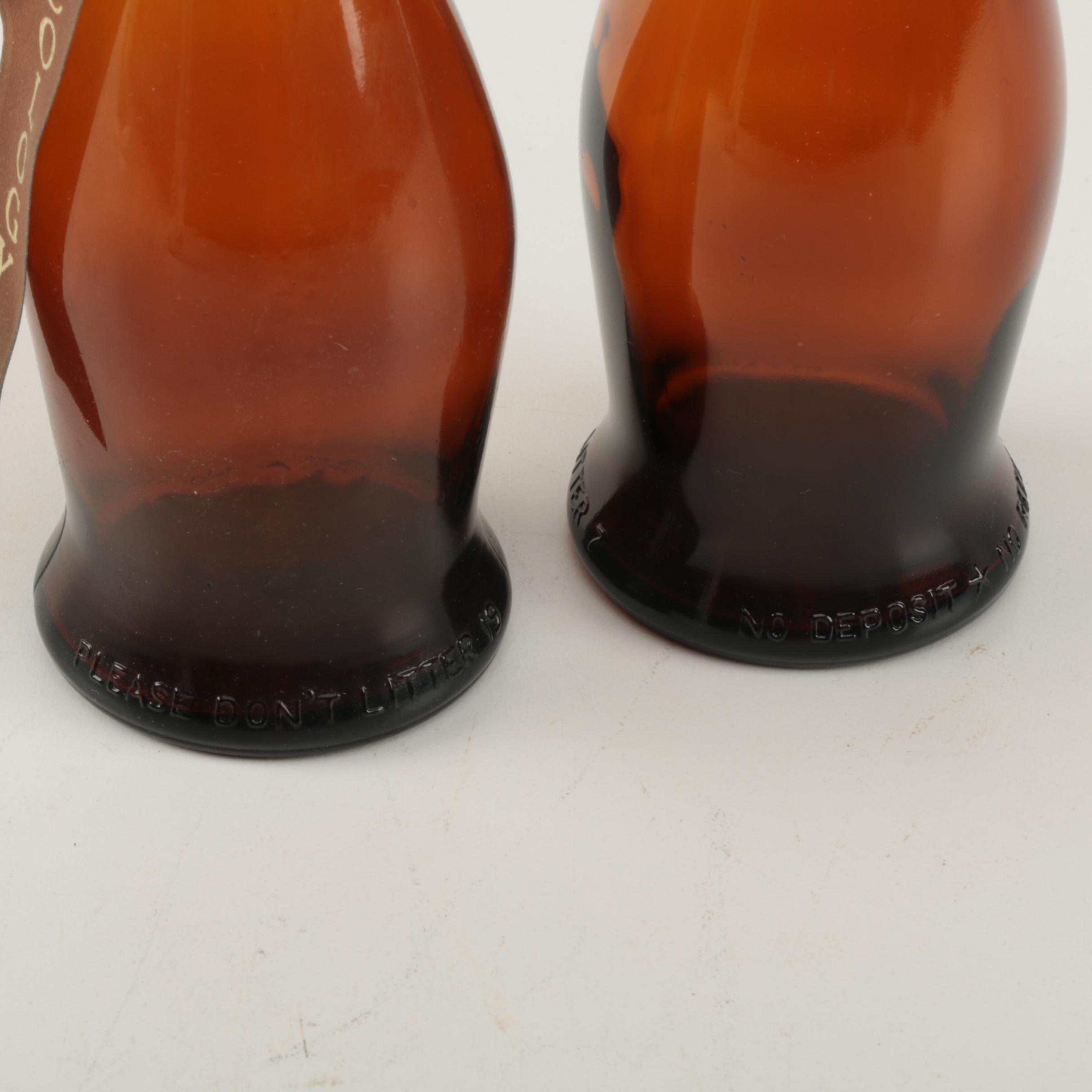 Vintage Pepsi-Cola Bottle and Stretched Bottles