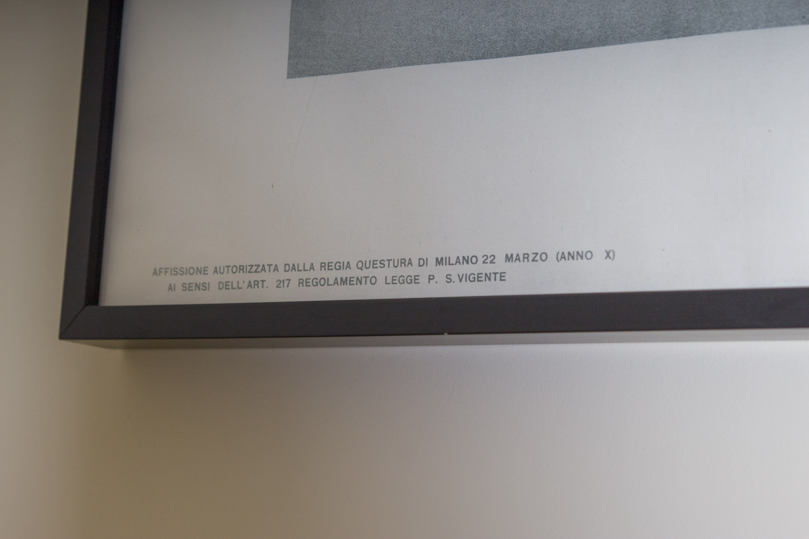 1932 Extra Large Original Italian Art Deco Poster