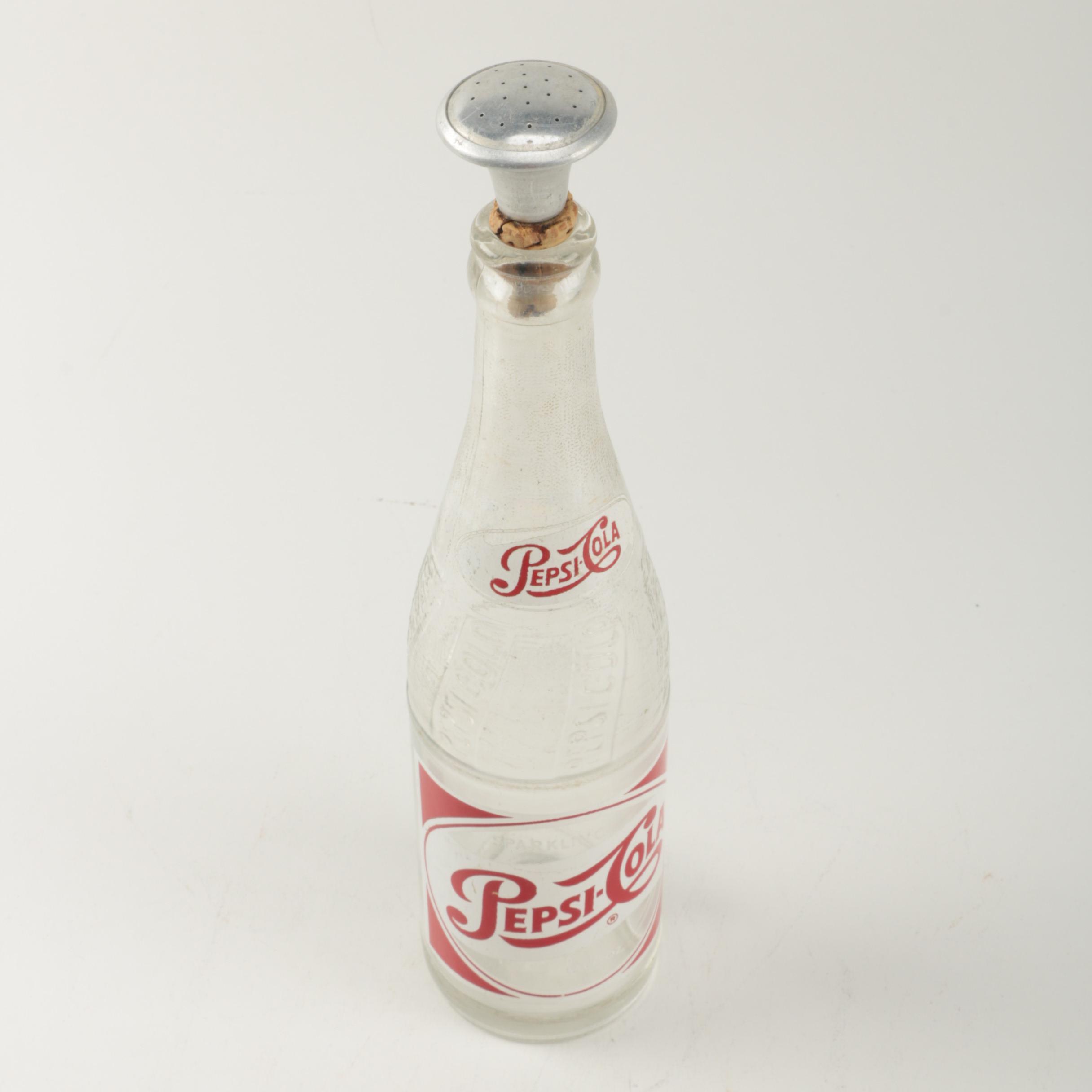 Vintage Pepsi-Cola Bottle and Stretched Bottles