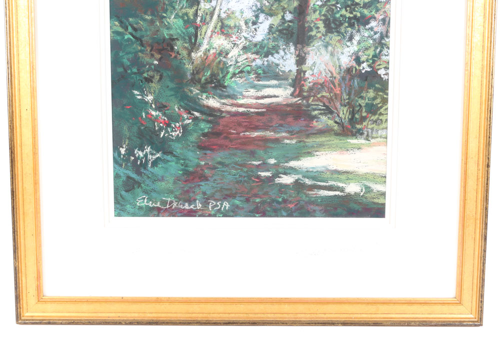 Elsie Dresch Oil Pastel on Paper, Untitled