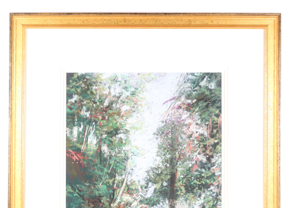 Elsie Dresch Oil Pastel on Paper, Untitled