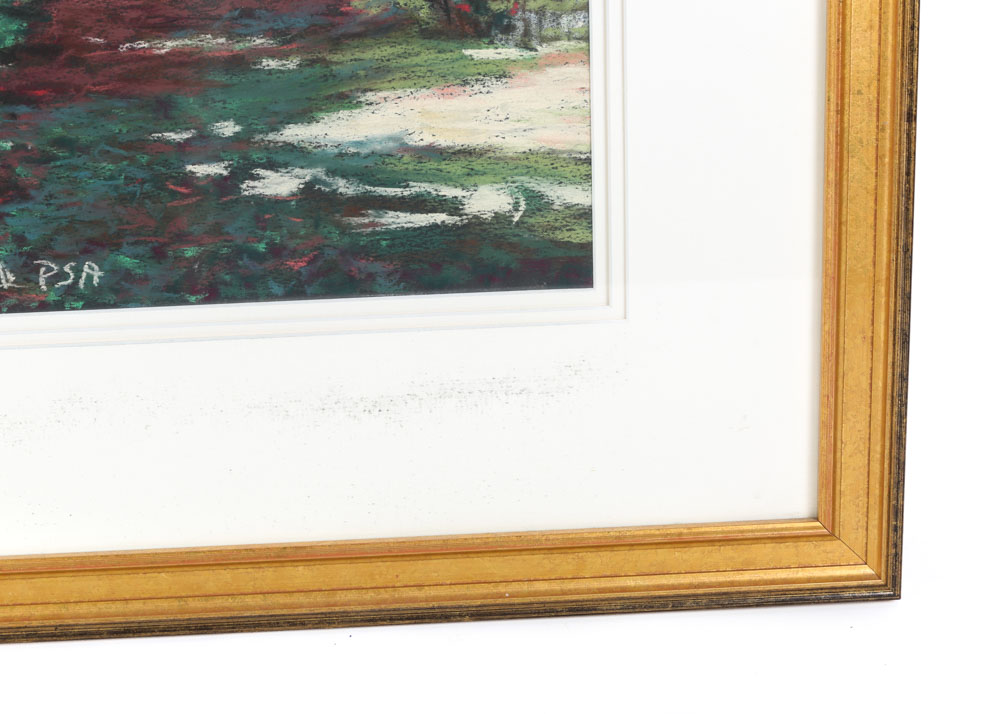 Elsie Dresch Oil Pastel on Paper, Untitled