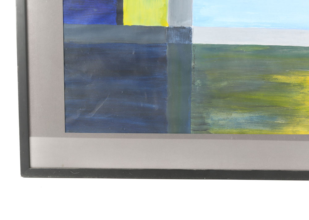 Chantelle Angelique Acrylic Painting on Paper "Baxter Street"