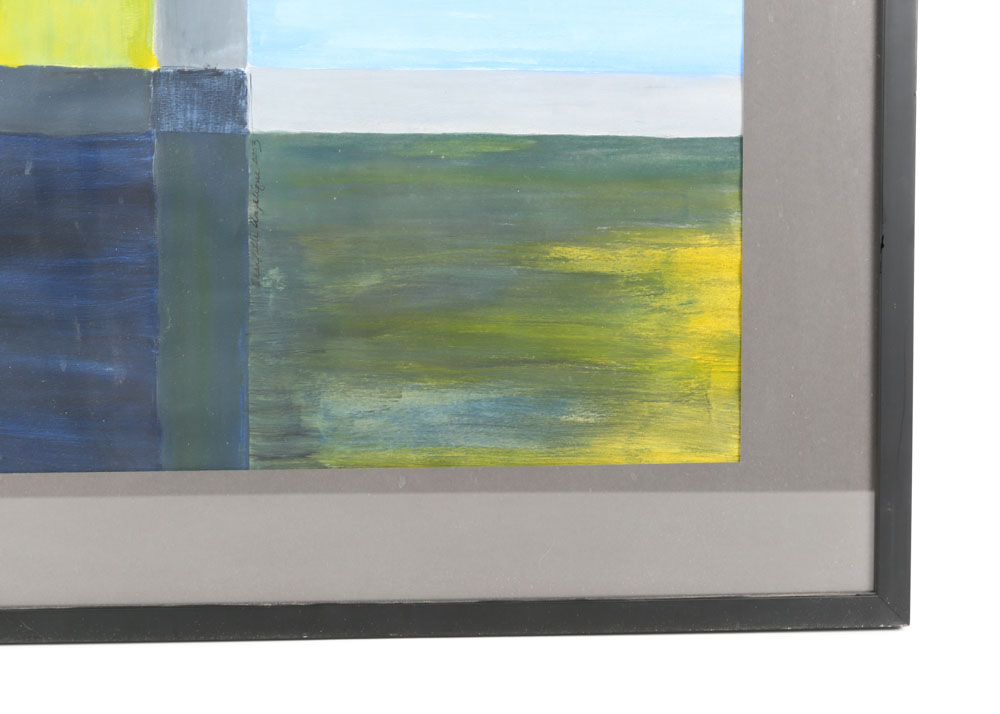 Chantelle Angelique Acrylic Painting on Paper "Baxter Street"