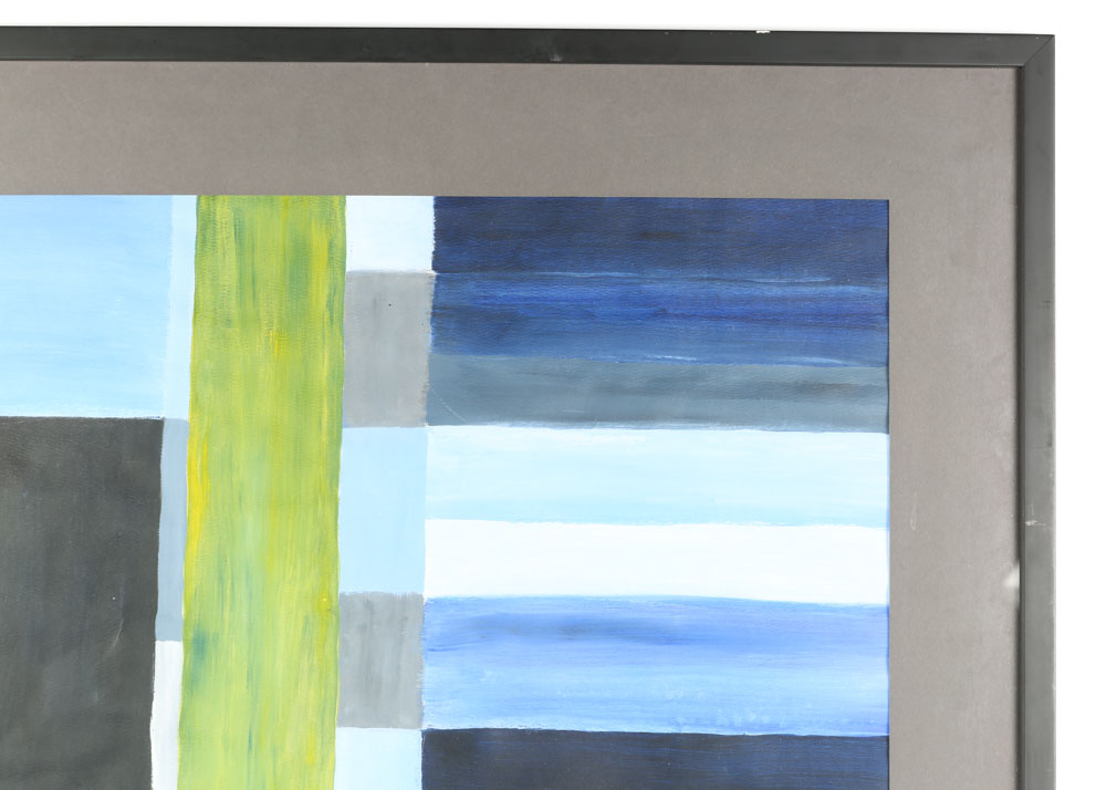 Chantelle Angelique Acrylic Painting on Paper "Baxter Street"