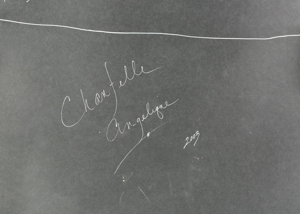 Chantelle Angelique Acrylic Painting on Paper "Baxter Street"