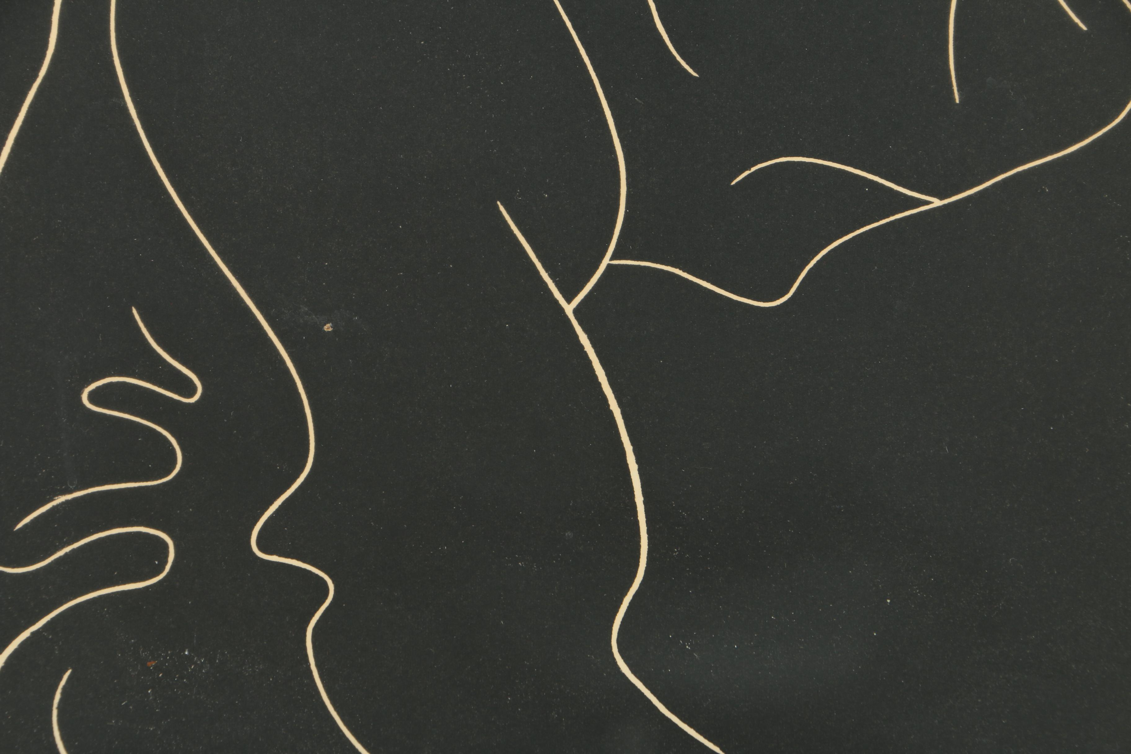 Keever Relief Print of a Portrait