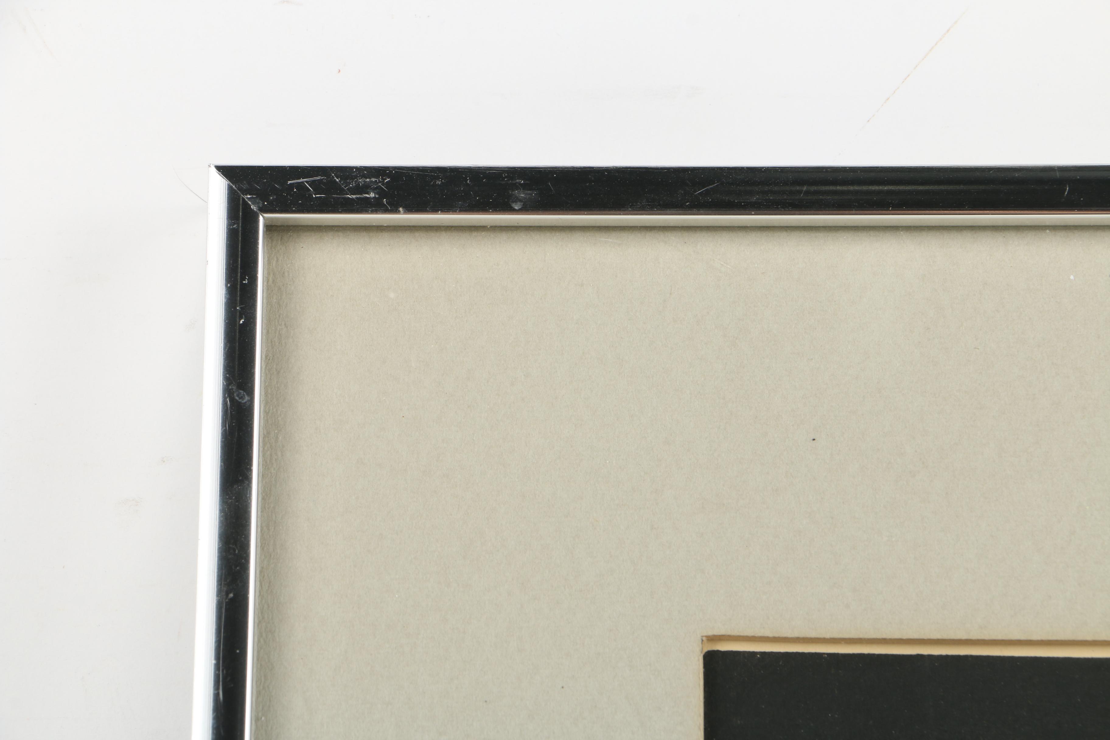 Keever Relief Print of a Portrait