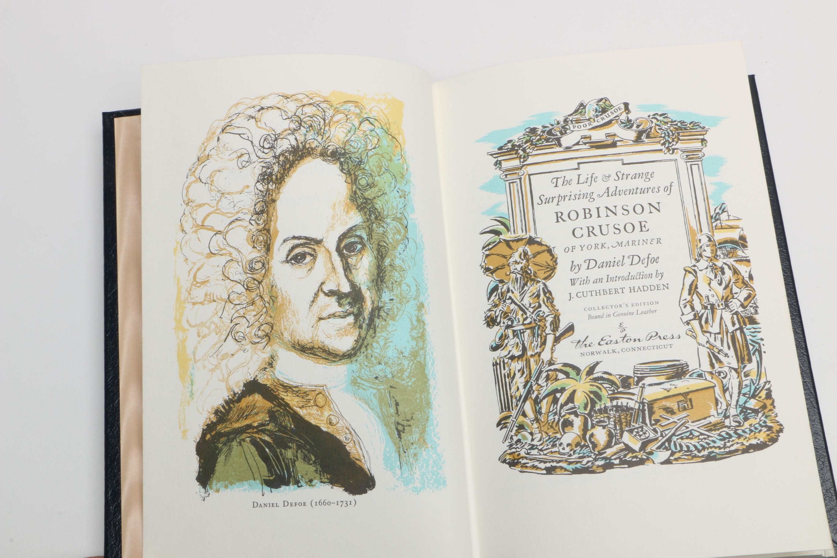 Easton Press Leatherbound Collector's Editions Featuring Jack London