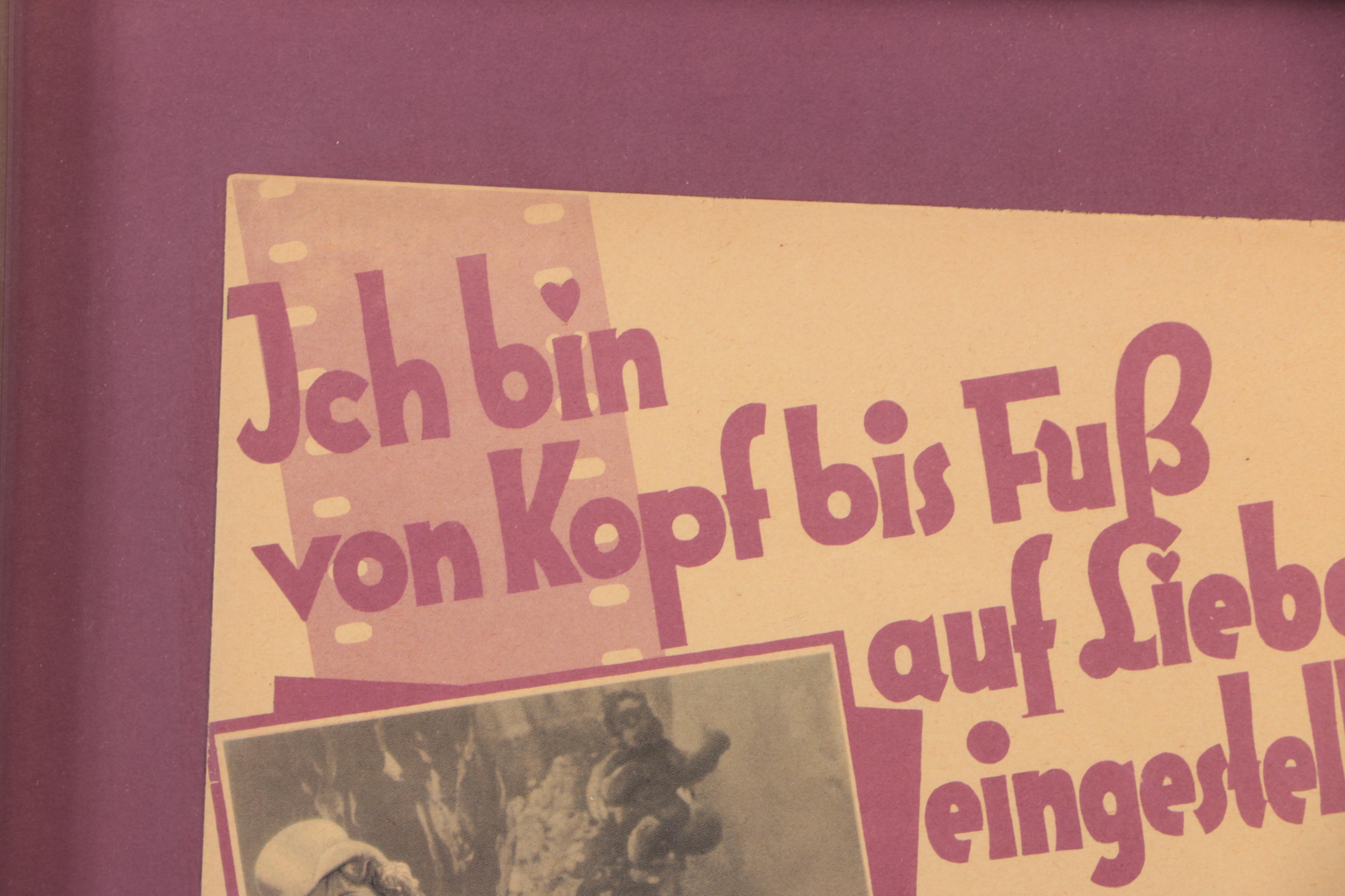 "Der Blaue Engel" Signed Poster