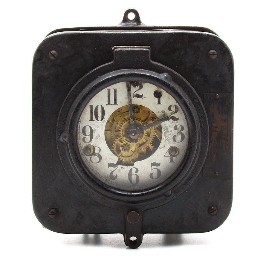 WWII Destroyer Clock