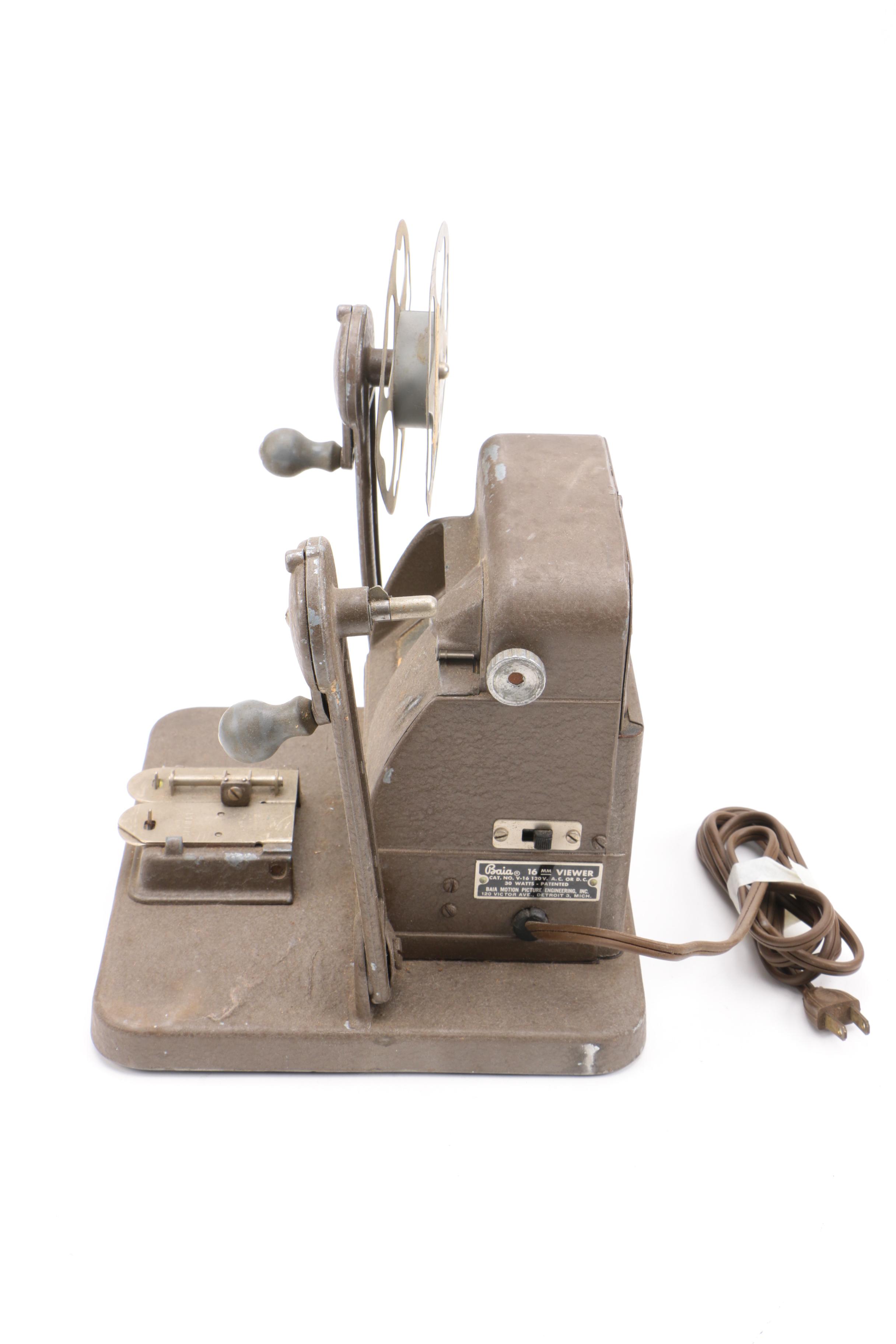 Baia 16mm and 8mm Film Viewers