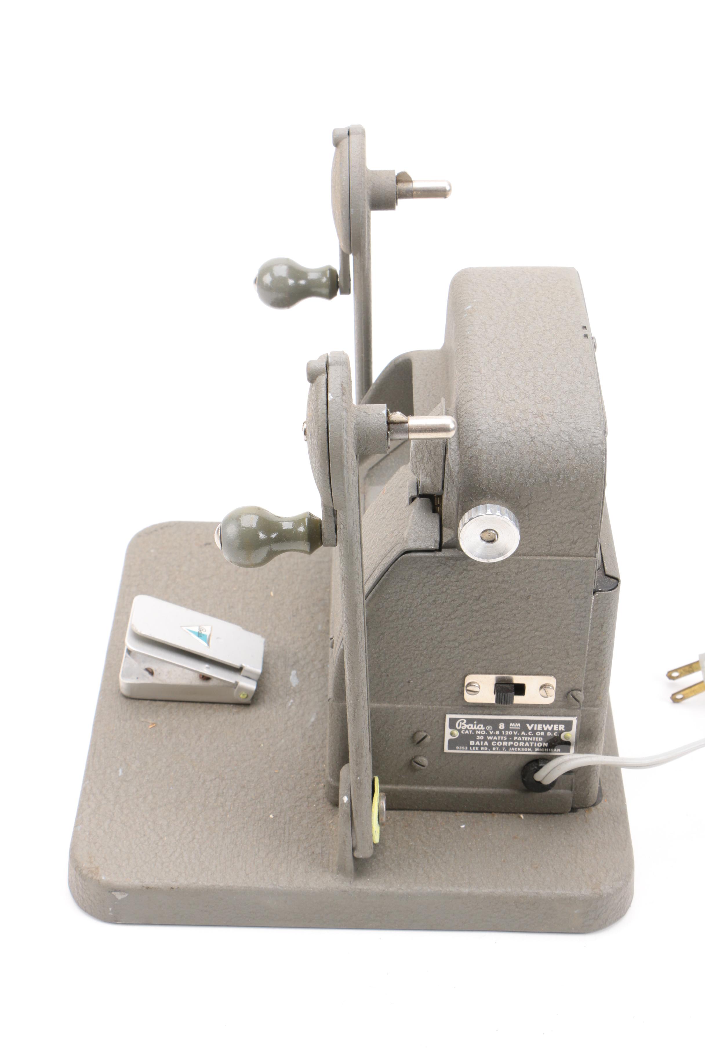 Baia 16mm and 8mm Film Viewers