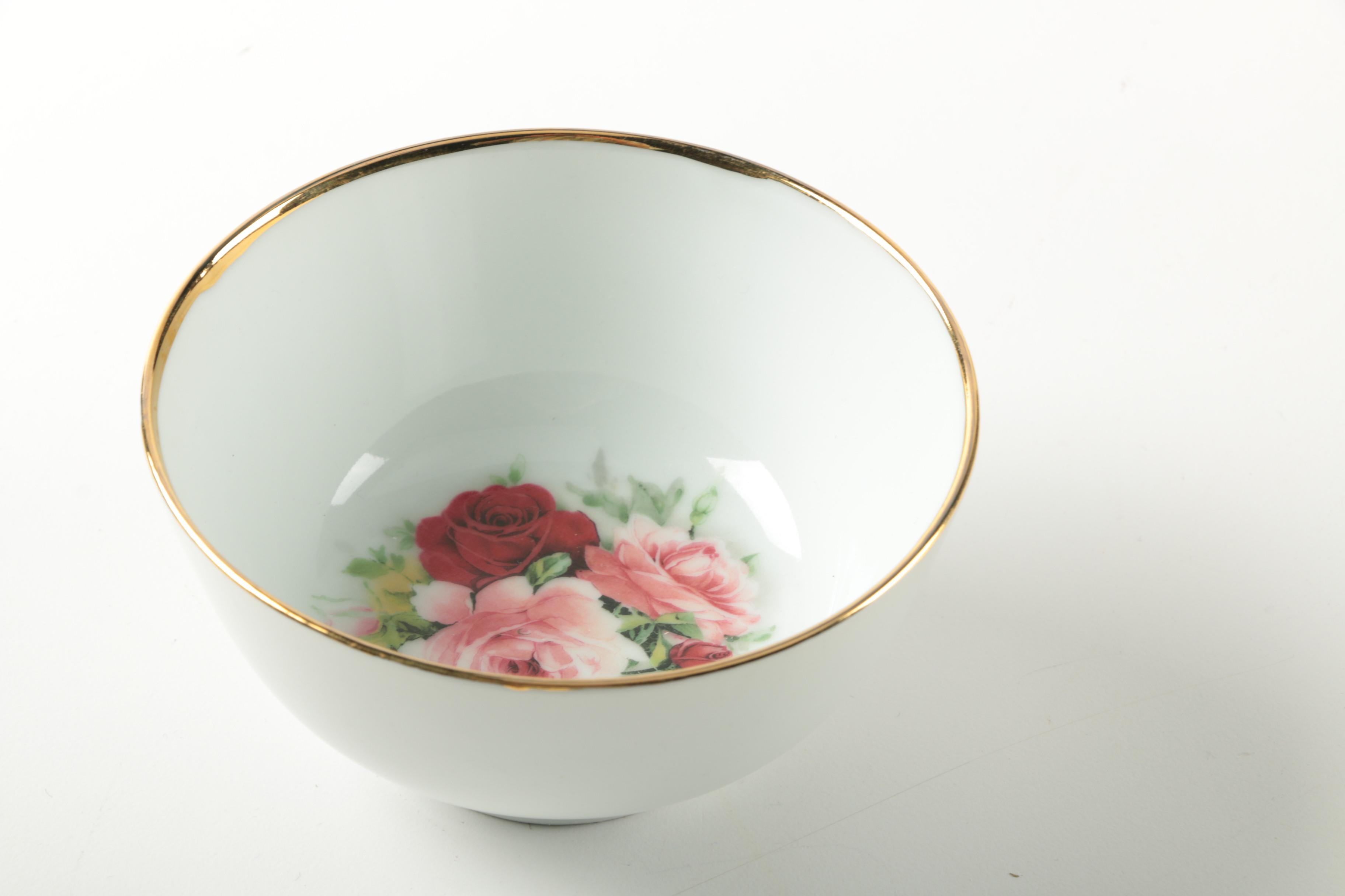 Porcelain Tableware Featuring Noritake