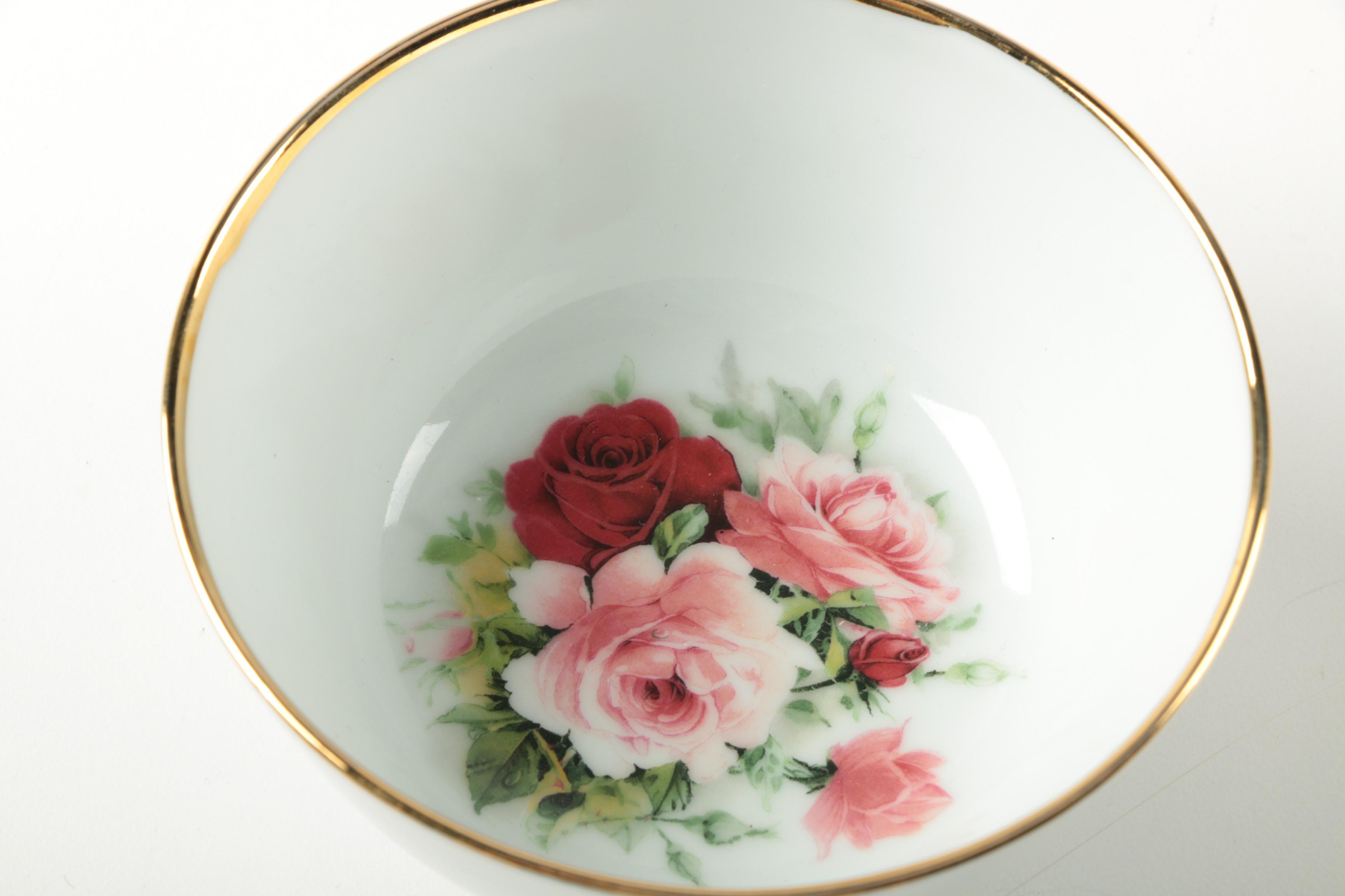 Porcelain Tableware Featuring Noritake