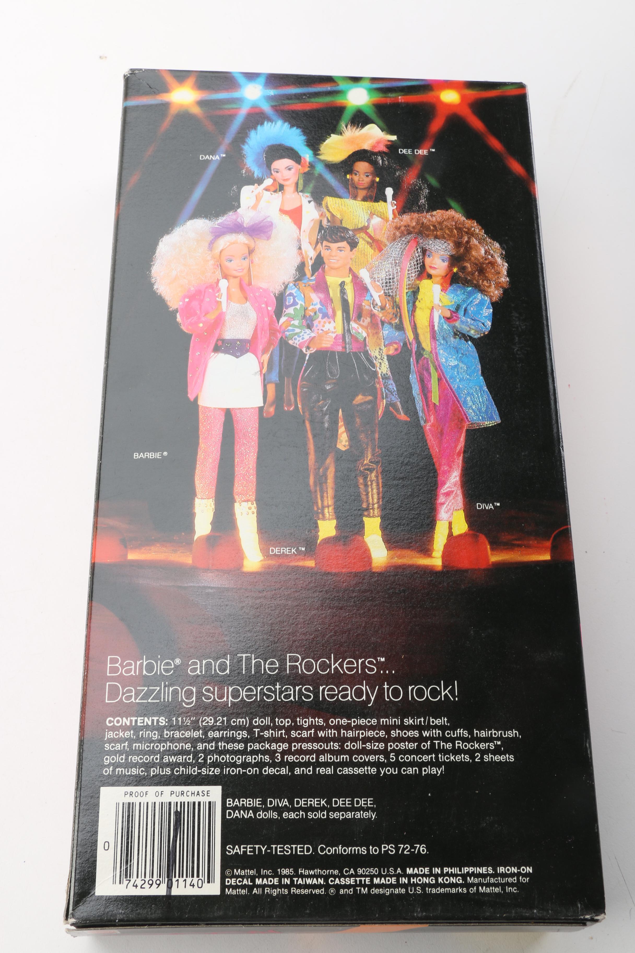 1980s Barbie Dolls Including "Dream Bride" Barbie