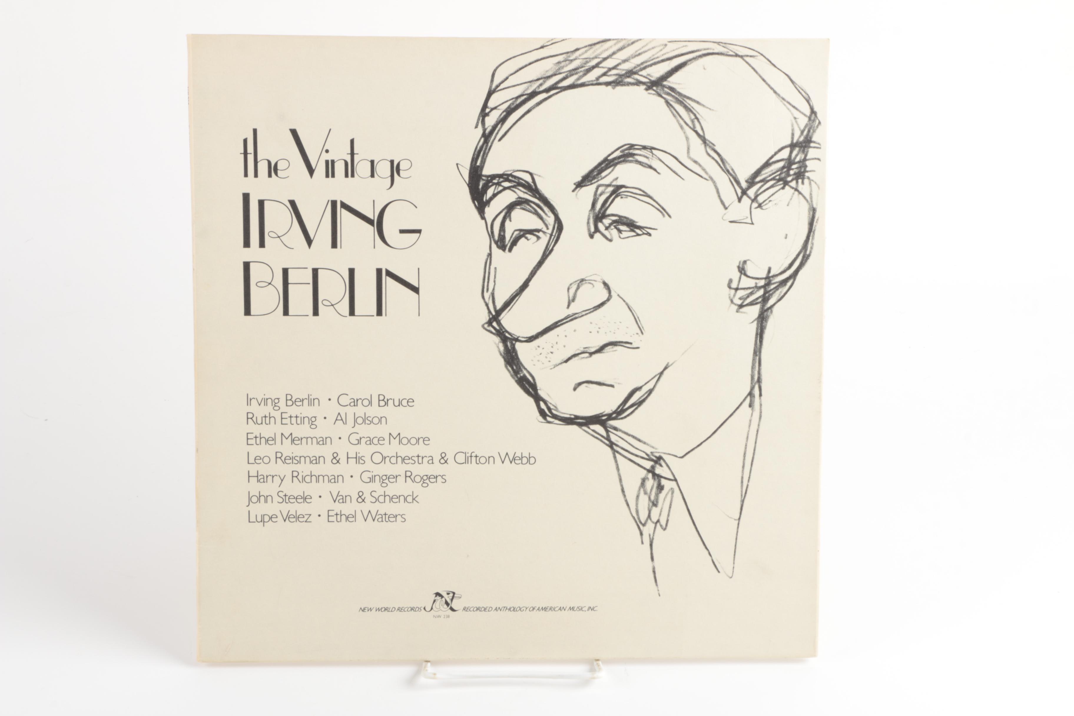 New World Records Early 20th Century Show Tunes and Depression Classics LPs