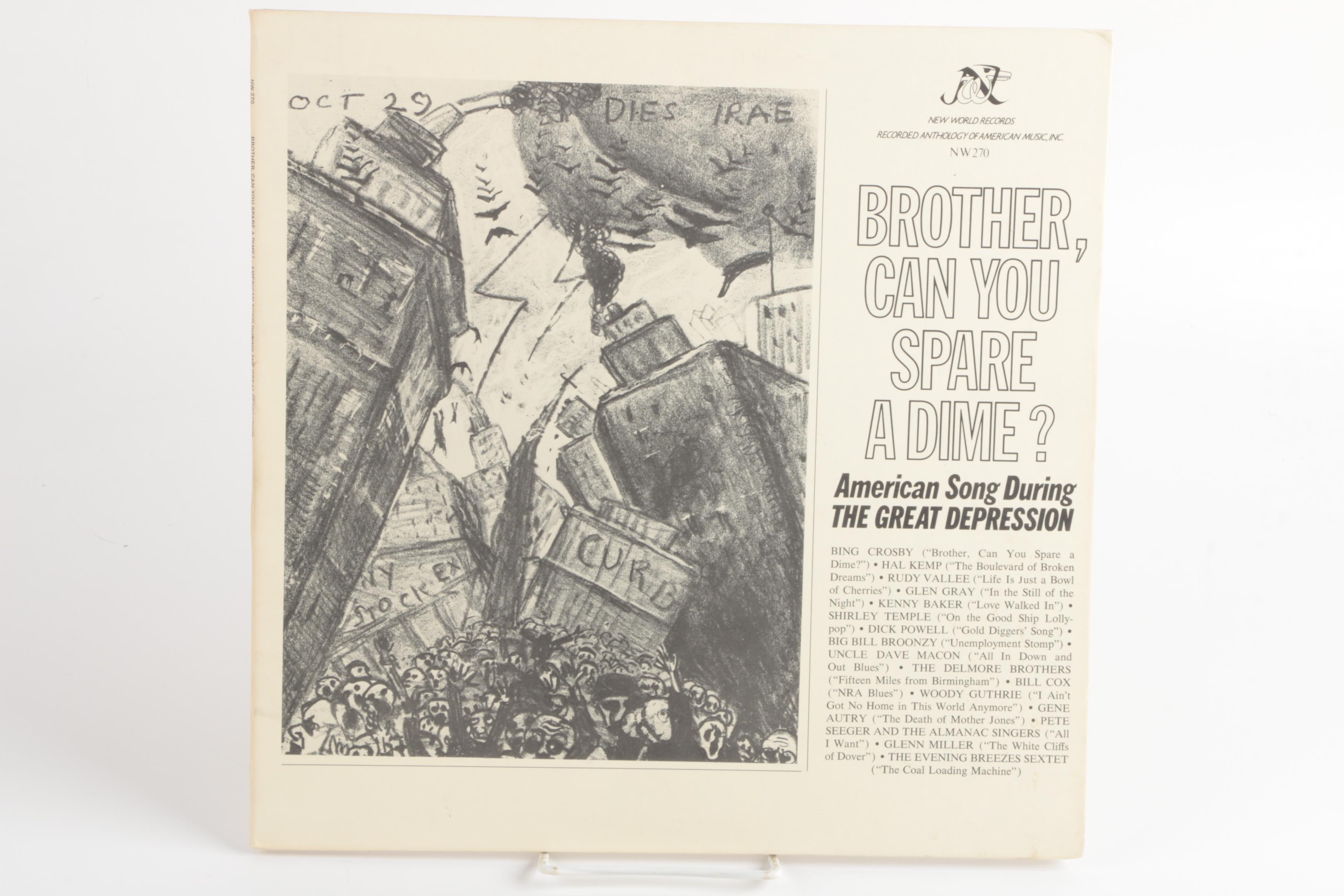 New World Records Early 20th Century Show Tunes and Depression Classics LPs