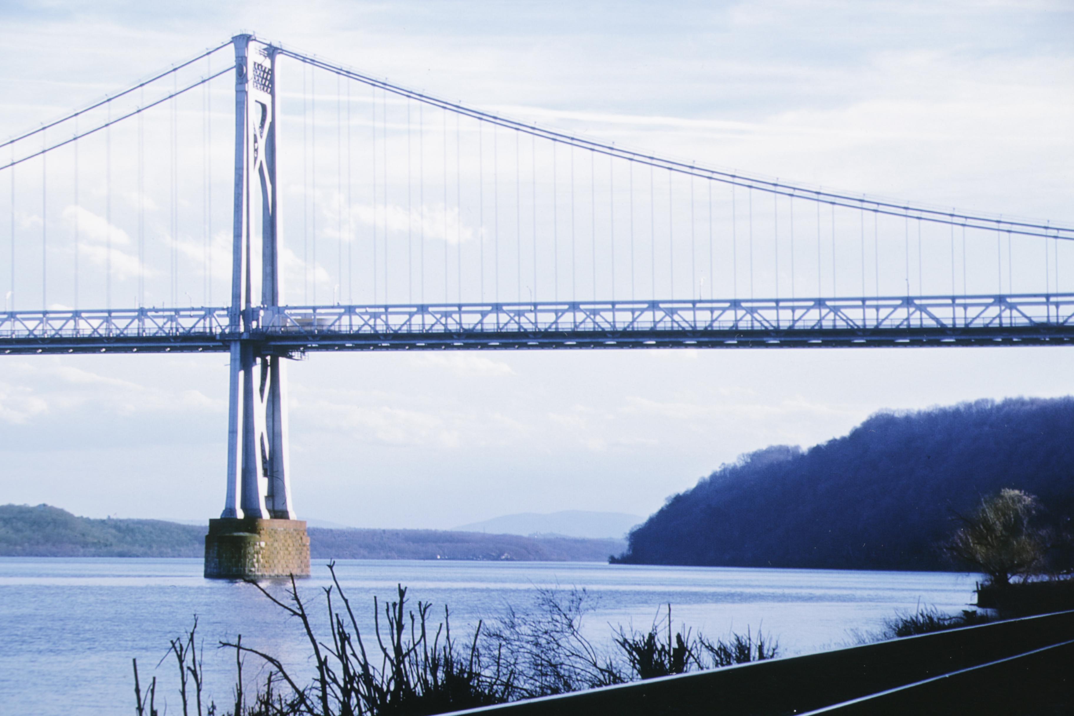 Digital Photograph of Suspension Bridge