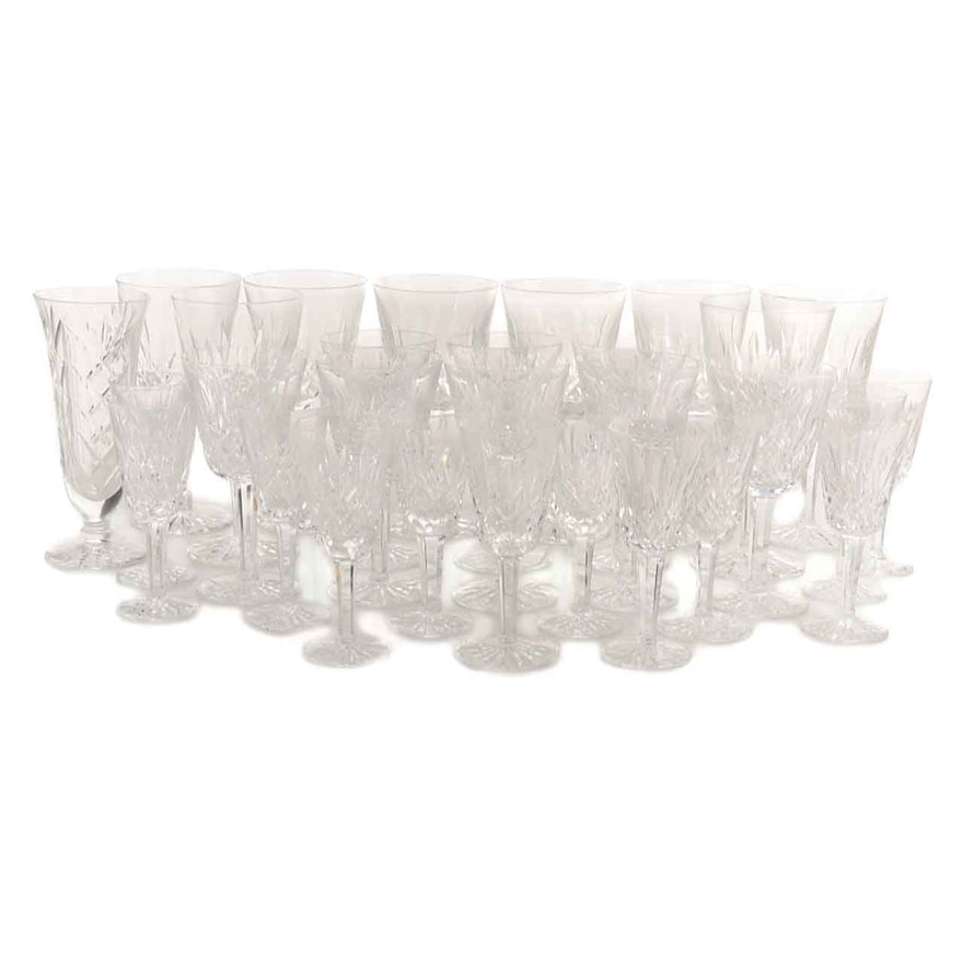 Waterford Crystal "Lismore" Stemware