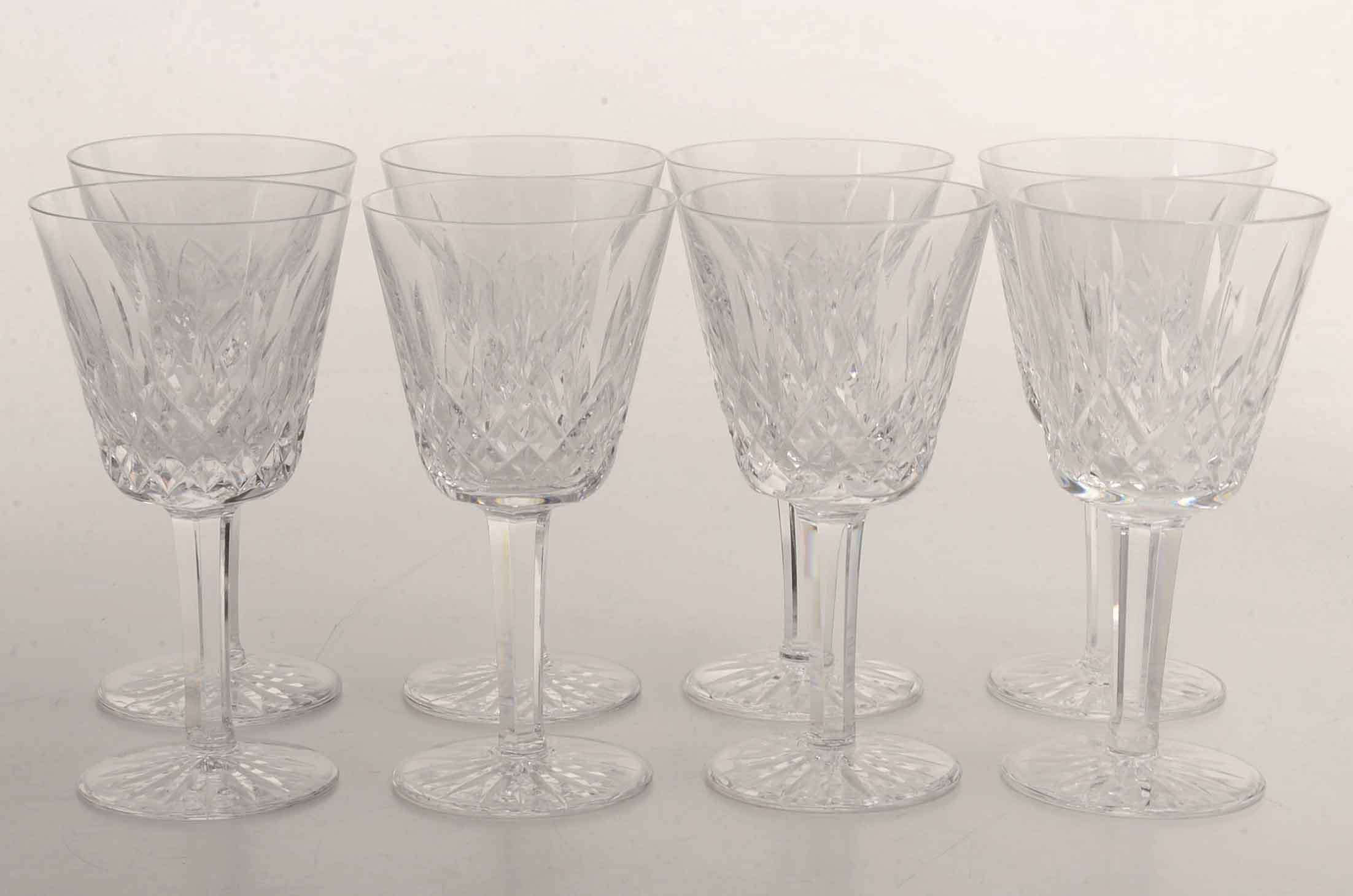 Waterford Crystal "Lismore" Stemware