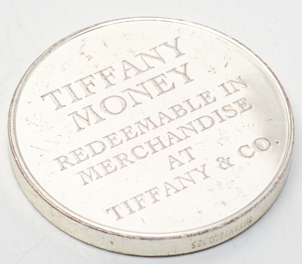 Tiffany & Co. Sterling Silver "Fifty Dollar Tiffany Money" Token