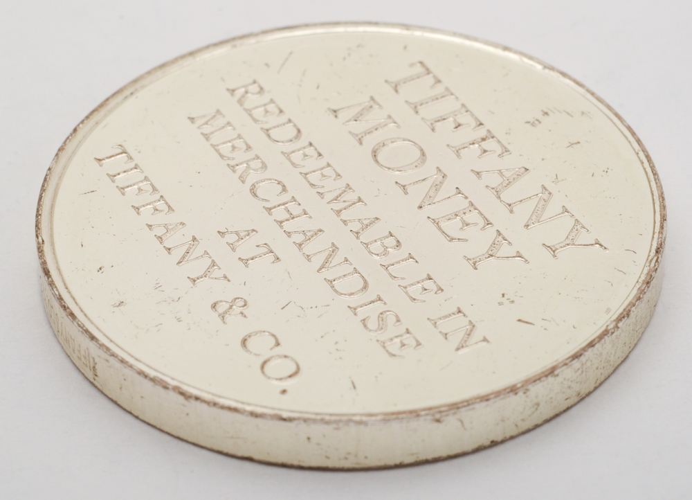 Tiffany & Co. Sterling Silver "Fifty Dollar Tiffany Money" Token