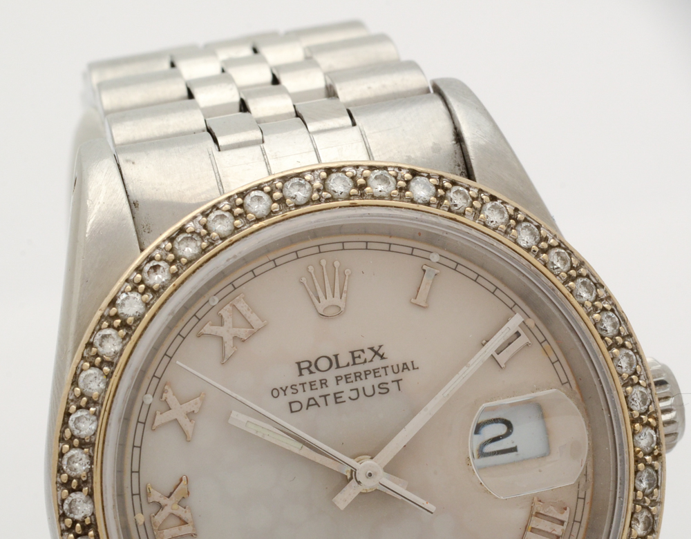Rolex  Oyster Perpetual Datejust 1.00 CTW Diamond Watch