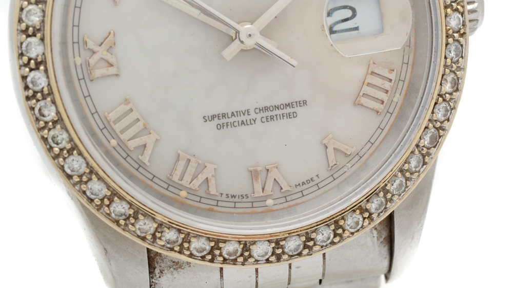 Rolex  Oyster Perpetual Datejust 1.00 CTW Diamond Watch