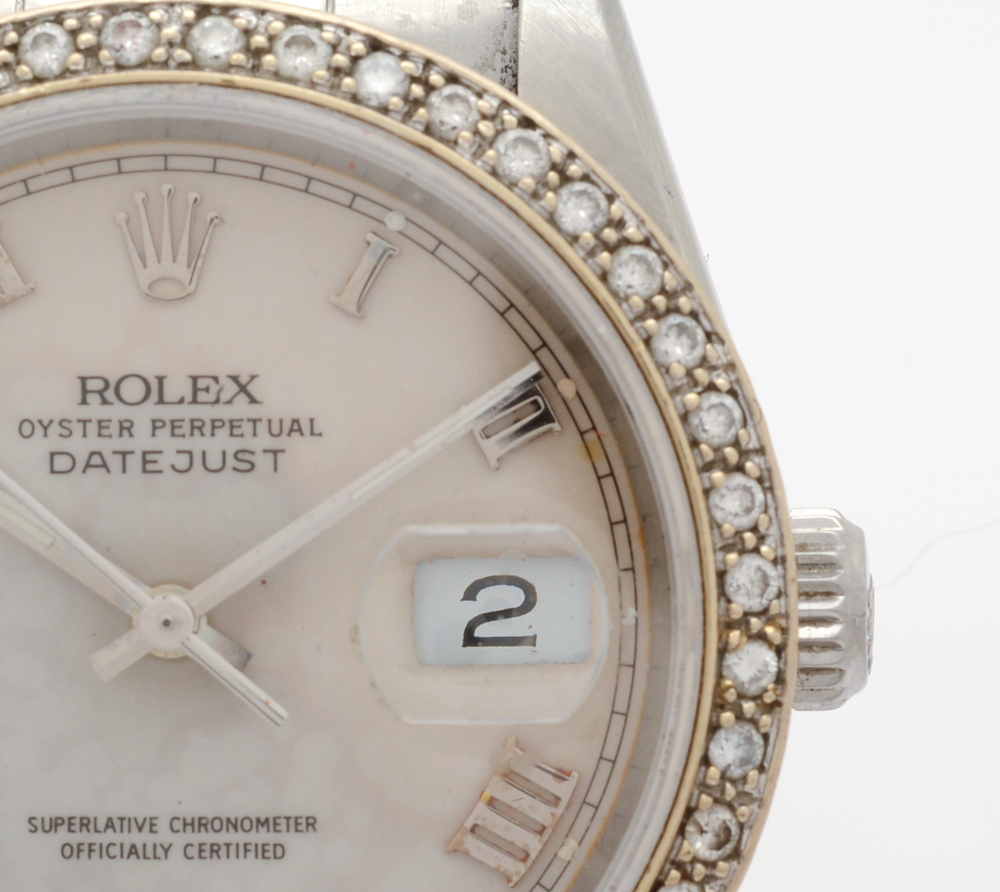 Rolex  Oyster Perpetual Datejust 1.00 CTW Diamond Watch